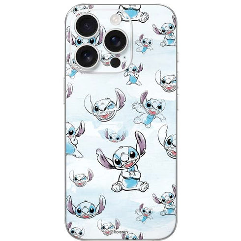 Disney Lilo and Stitch Pattern iPhone 16 Pro Skin